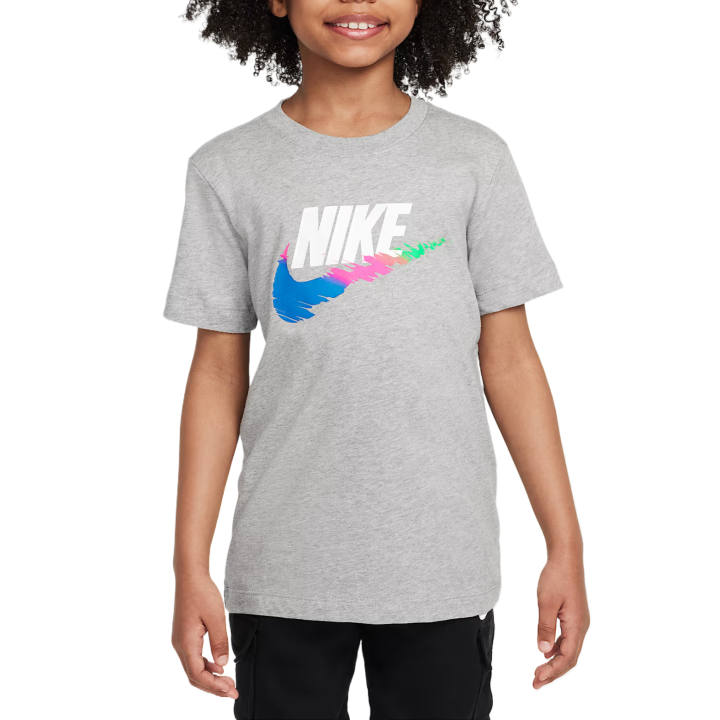 Nike Nike Sportswear T Shirt Toned Dark Gray Kids'
