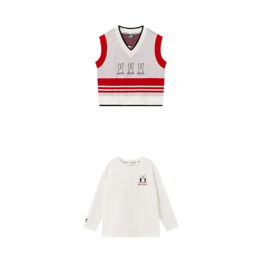New Balance New Balance Casual Sportswear Ivory White Children Aged 3 7 Years Old