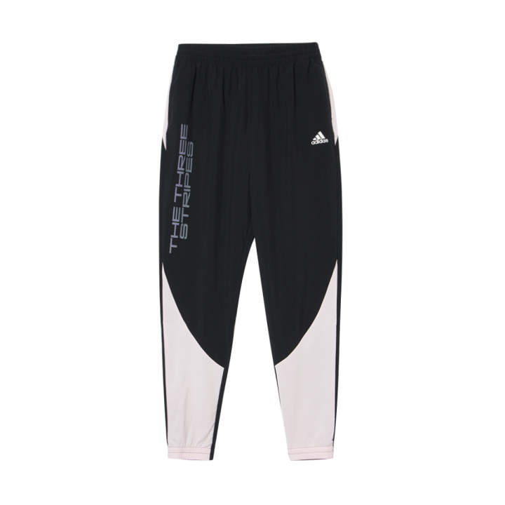 Adidas Adidas Full Length Pants Black & Pink Kids'