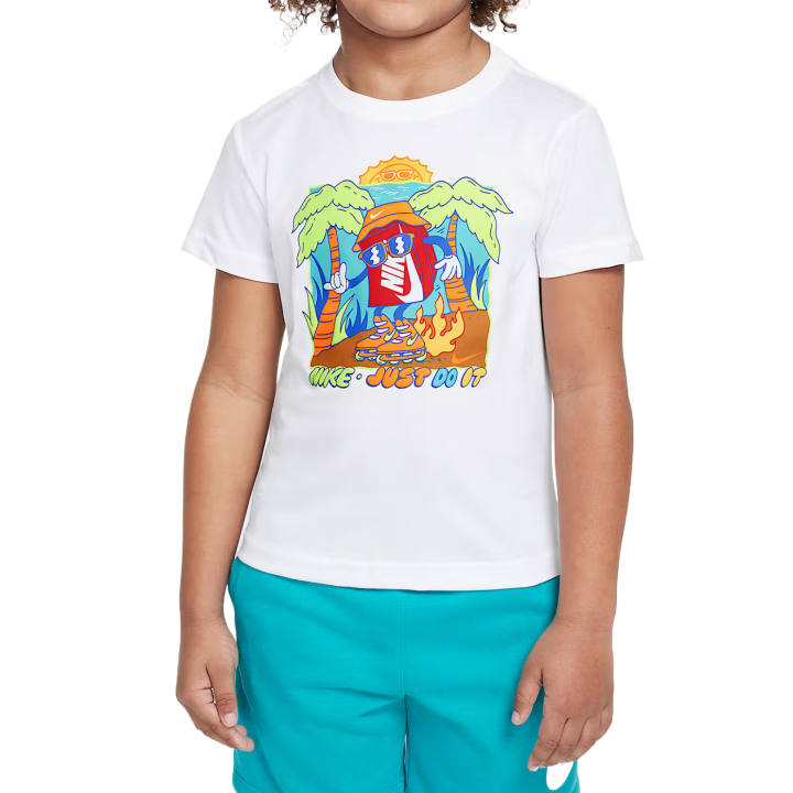 Nike Nike T Shirt White Children Aged 3 7 Years Old