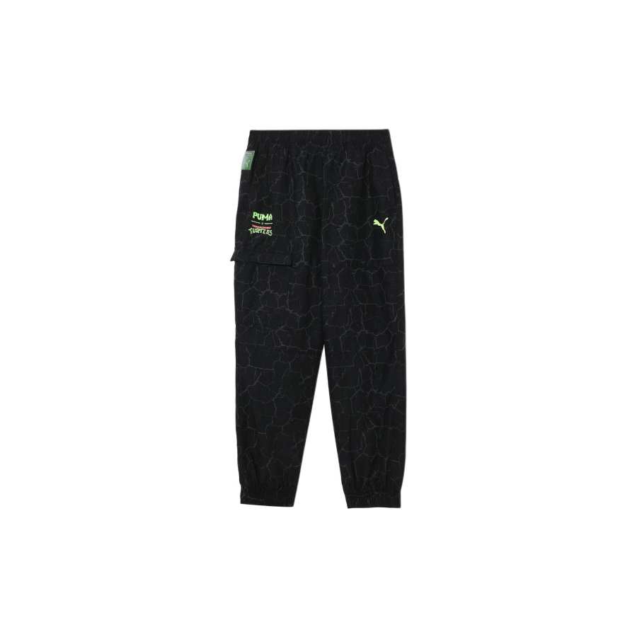 PUMA x TMNT Kids' Bottom RELAXEDPants Black Teenagers