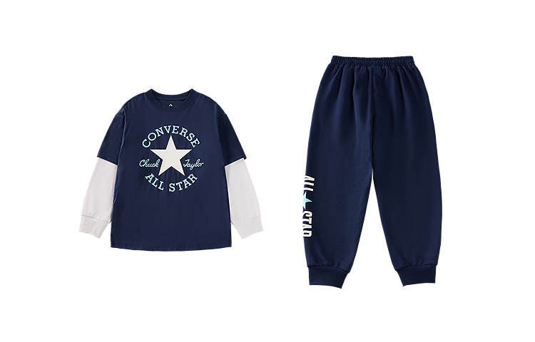 Converse Casual Sportswear Navy Teenagers