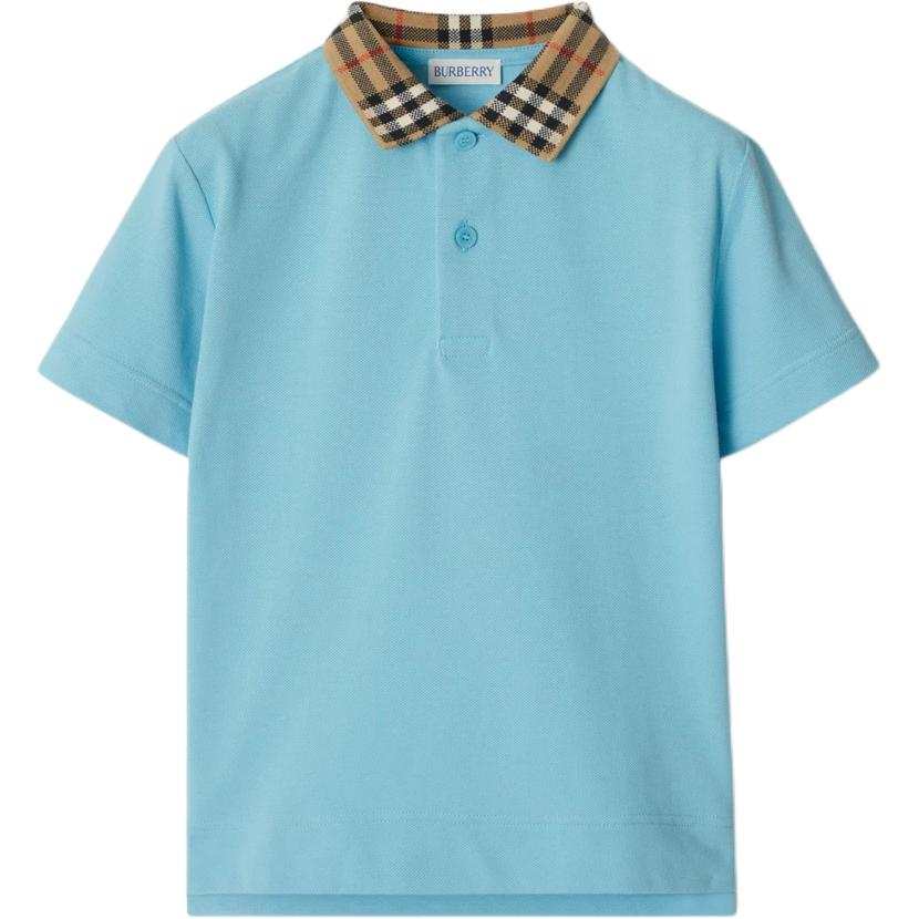 Burberry Kids Polo Shirts Polo Collar Moderate