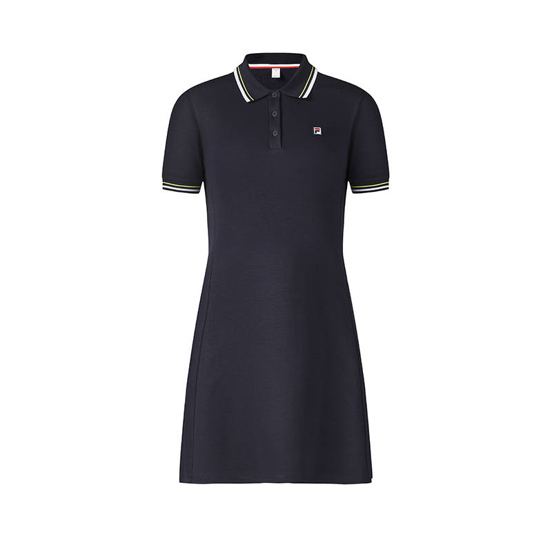 FILA Athletics Tennis Short Sleeved Dress Women's RD Royal Blue NV