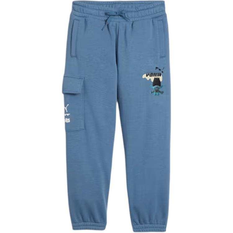 PUMA TROLLS SS24 Casual Pants Pre school Blue