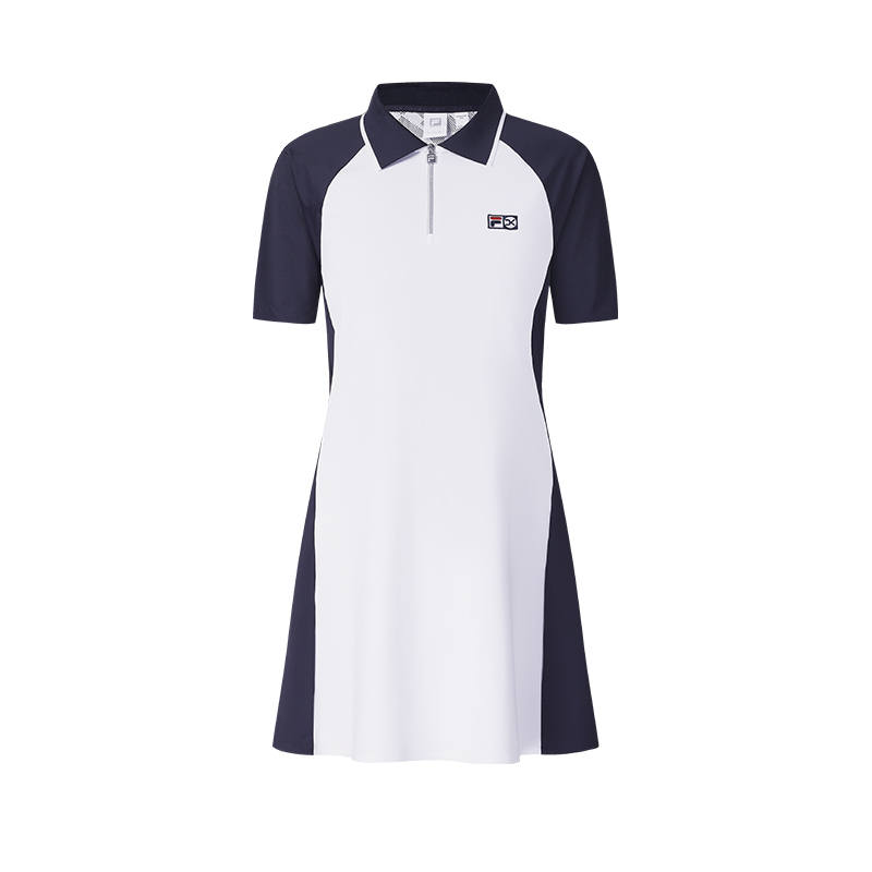 FILA Athletics Tennis Short Sleeved Dress Women's RD Royal Blue NV