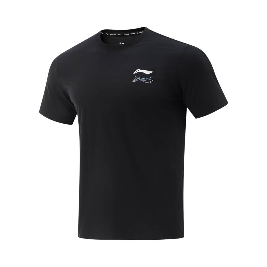 Li-Ning Li Ning Fitness Series T Shirt Men's Black