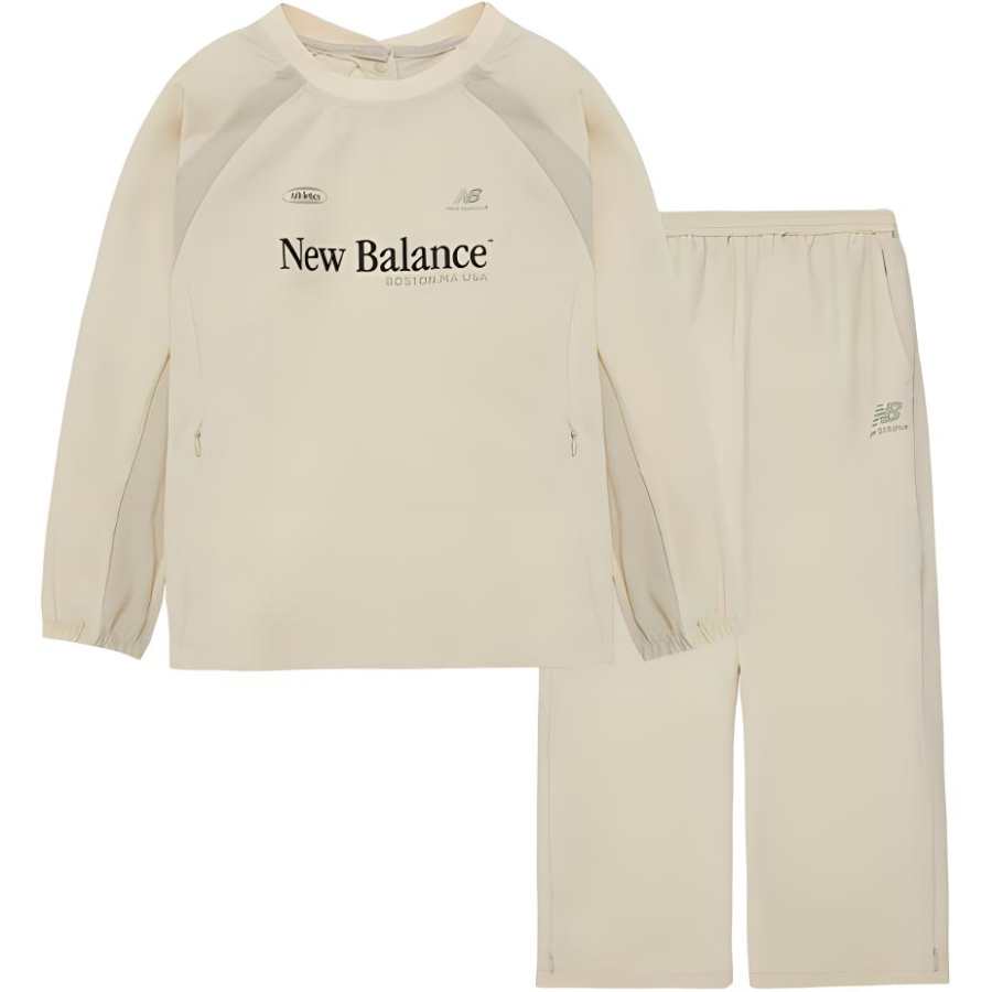 New Balance New Balance Casual Sportswear Cream Teenagers