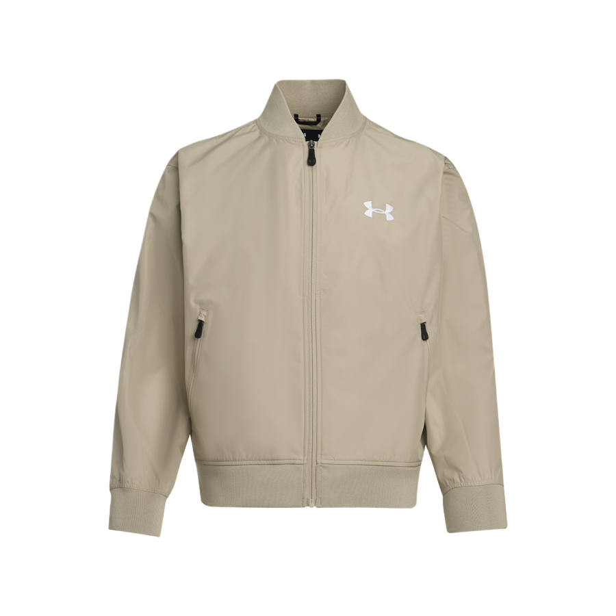 Under Armour Under Armour Baseball Jacket Unisex Khaki