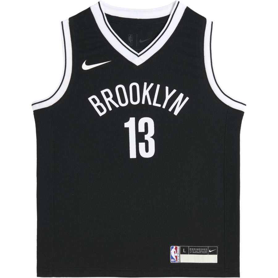 Nike Nike x NBA Tank Top Brook Forest Nets Harden Black Children Aged 3 7 Years Old