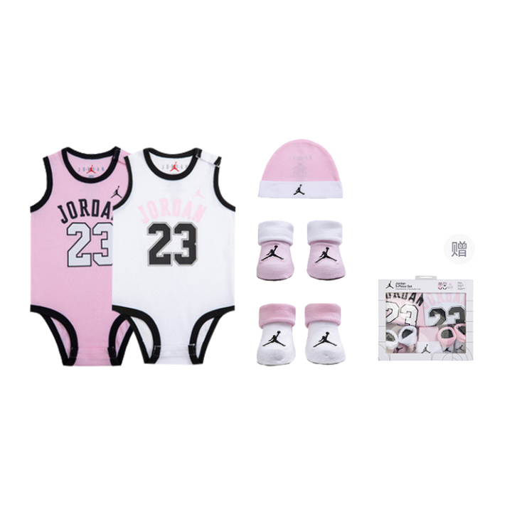 Jordan Jordan Baby Gift Box 5 Pack Foam Pink Infant And Toddler