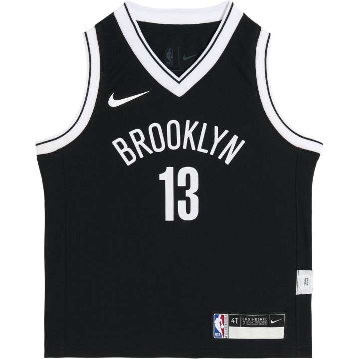 Nike Nike x NBA Tank Top Brook Nets Harden Black Infant And Toddler