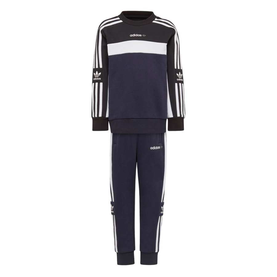 Adidas Originals Casual Sportswear Blue/Black Children Aged 3 7 Years Old