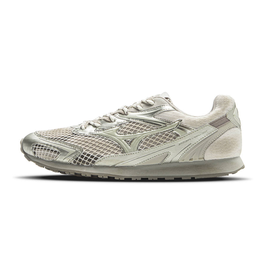 Mizuno LG 60S 2K 1.0 Low top Casual Shoes Unisex Waffle Gold