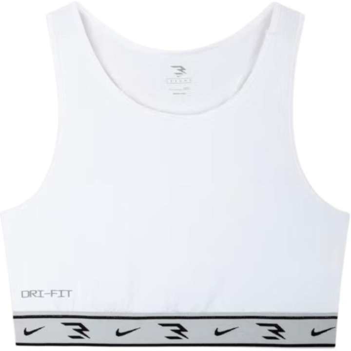 Nike Nike Tank Top Dri FitSwoosh Pure White Kids'