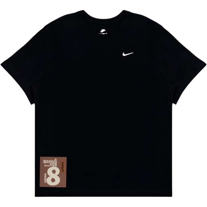 Nike Nike T Shirts Men's Black Crew Neck Moderate Straight Fit