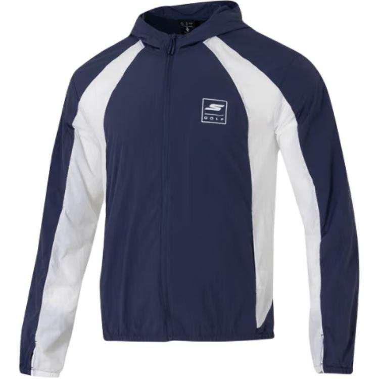 Skechers Jacket Unisex Navy Blue/White 0515