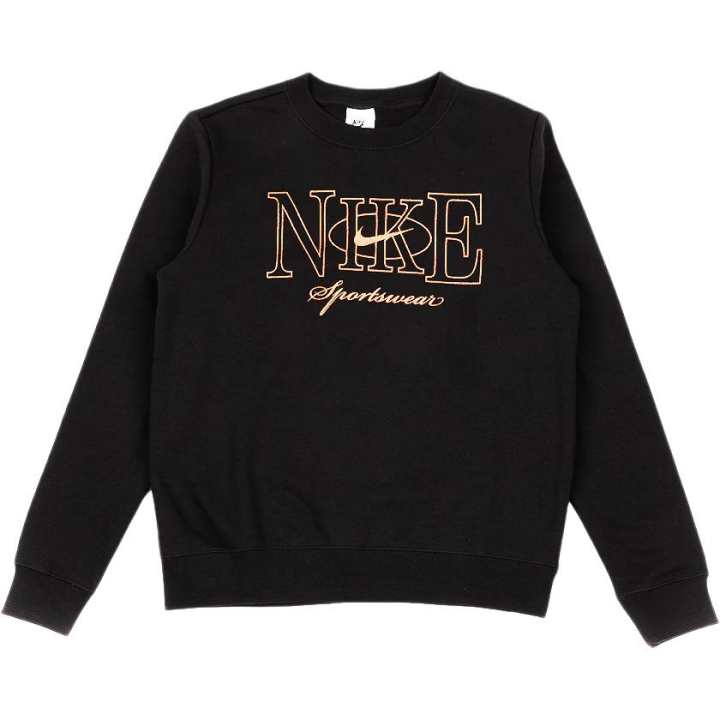 Nike Nike Sweatshirts Women's Black Crew Neck Moderate