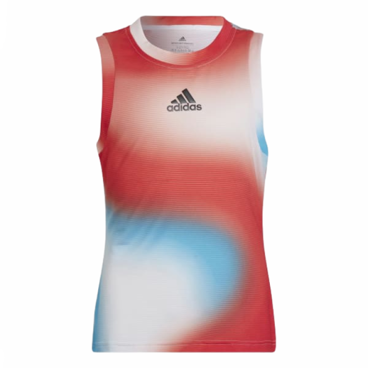 Adidas Adidas Tank Top White/Red Children Aged 3 7 Years Old
