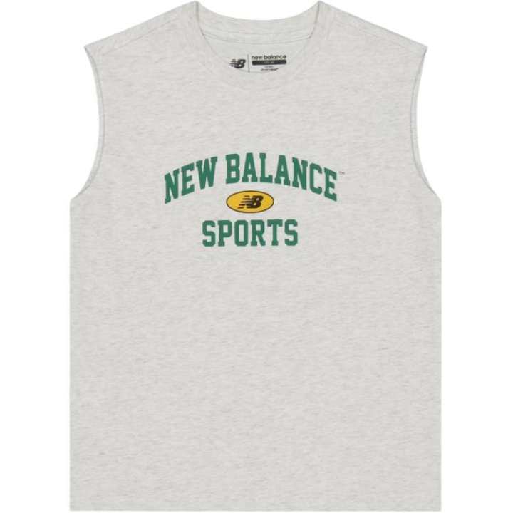 New Balance New Balance Tank Top SS25 Gray Children Aged 3 7 Years Old