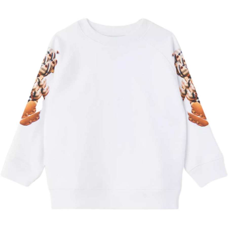 Burberry Kids Sweatshirts Crew Neck Moderate