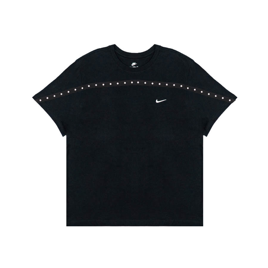 Nike Nike T Shirts Unisex Black Crew Neck Moderate Straight Fit