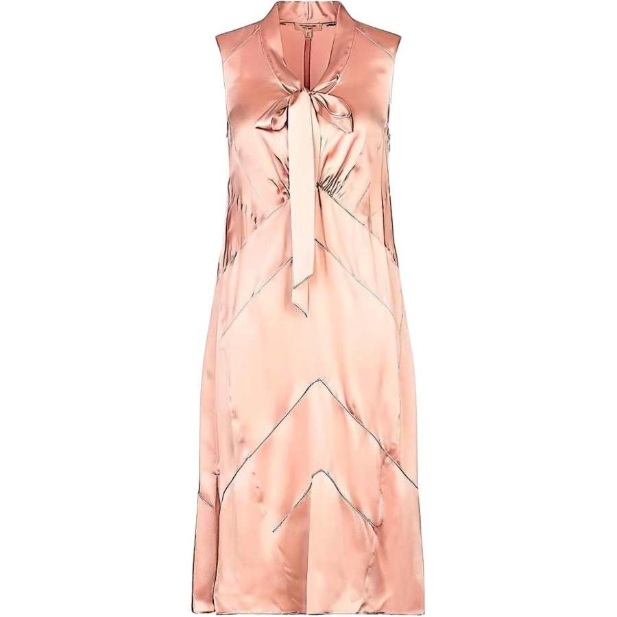 Burberry Sleeveless Dress Women's Pink