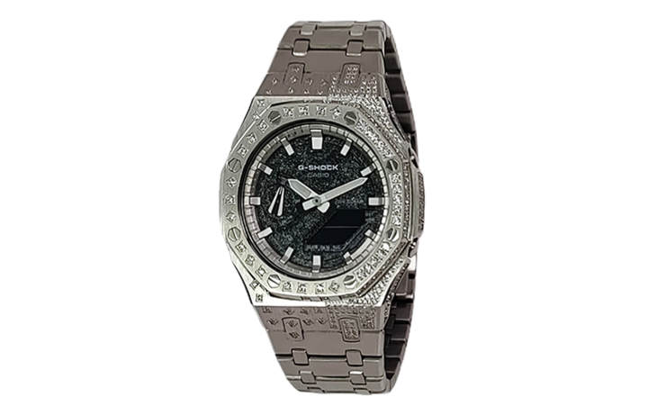 CASIO CASIO Custom Collection Quartz Movement Stainless Steel Strap Watch Men's Watches Black Dial