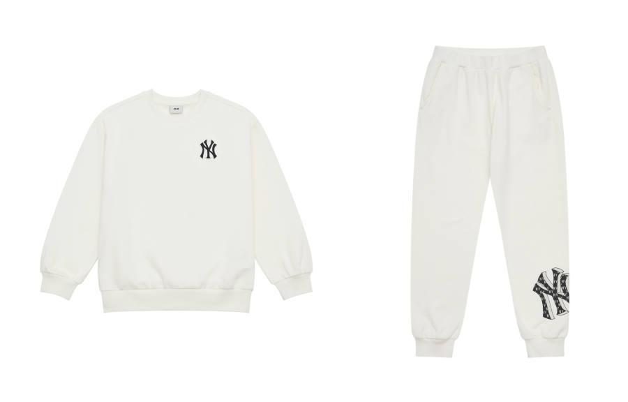 MLB Casual Sportswear New York Yankees FW24 Cream Kids'