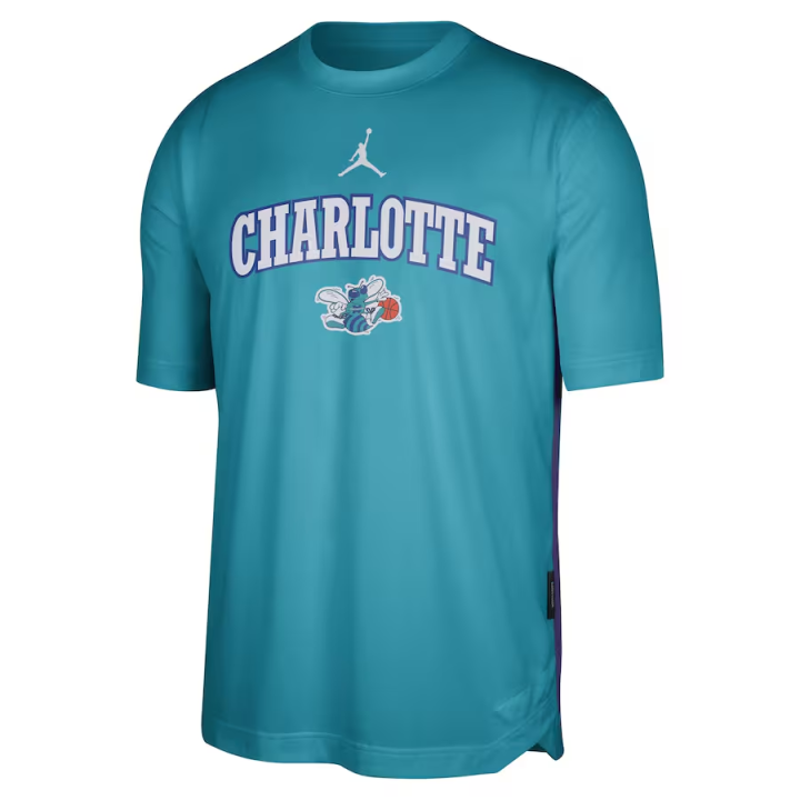 Jordan Jordan x NBA Charlotte Hornets T Shirt Men's Blue Green