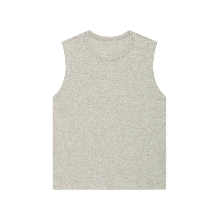 Nice Rice Nice Rice Tank Top Light Gray Children Aged 3 7 Years Old