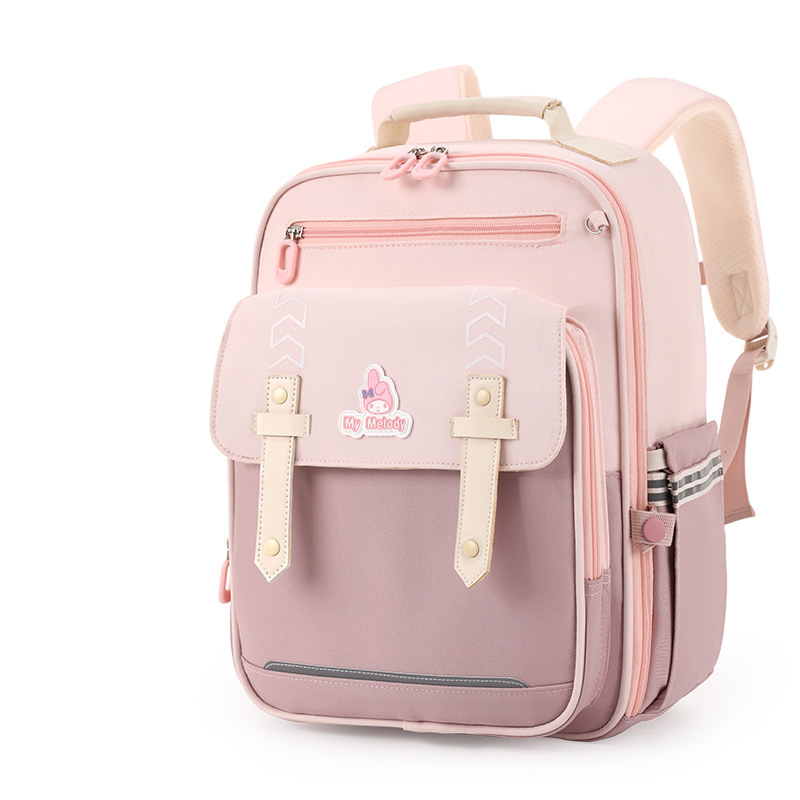 Sanrio Polyester With Artificial Leather Backpack Regular Kids' Pink/Purple/Blue/Green