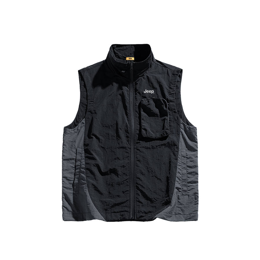 Jeep Jeep Vests Unisex Stand Collar Thin Other