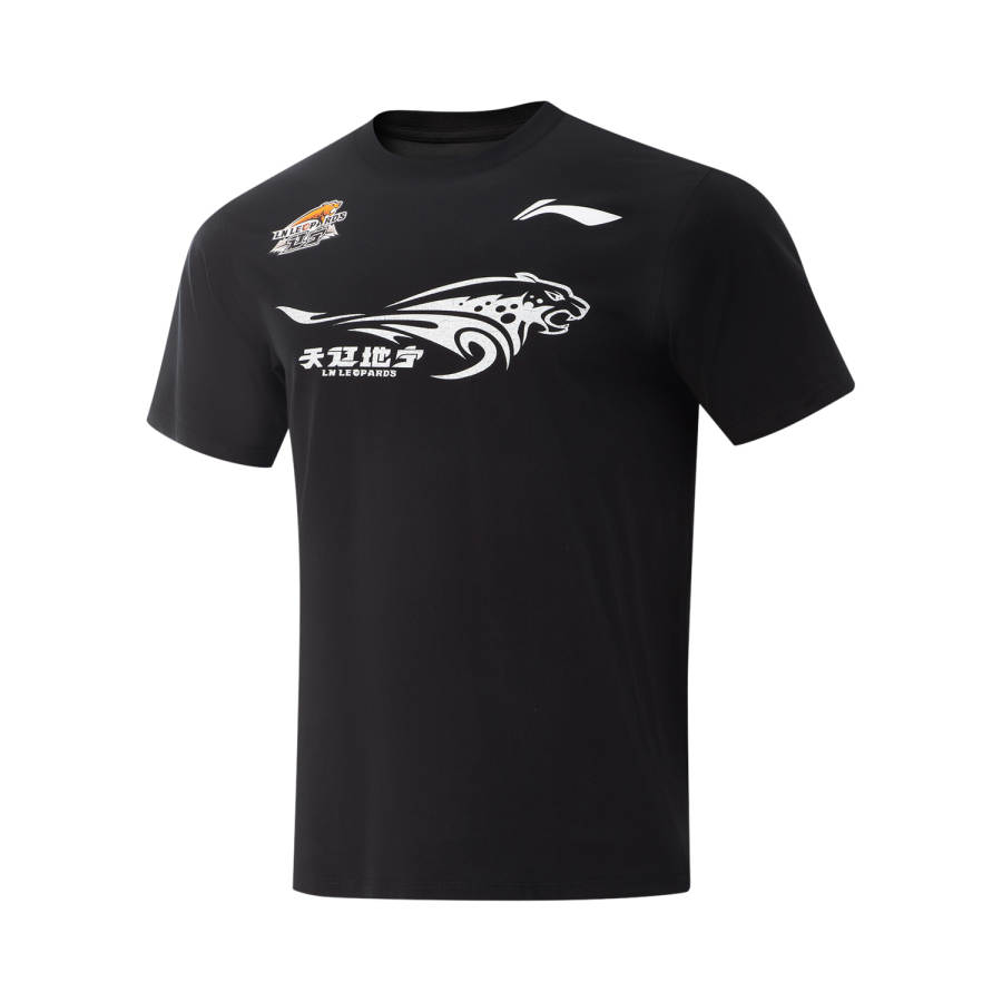 Li-Ning Li Ning CBA Collection T Shirt Unisex Black