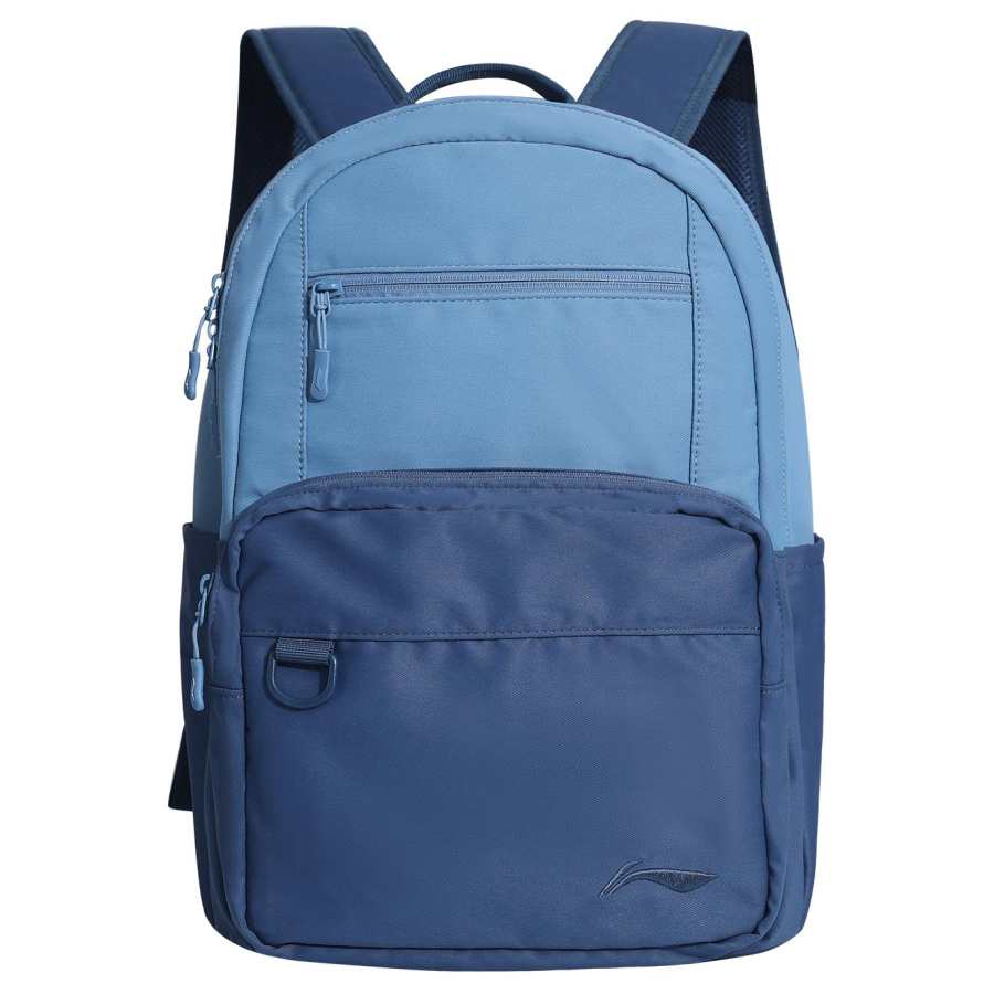 Li-Ning YOUNG Li Ning YOUNG Polyester Kids Bag Regular Gray & Indigo & Autumn Blue