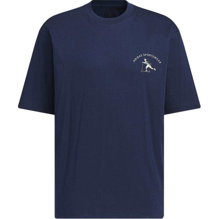 Adidas Adidas T Shirt Men's Dark Indigo