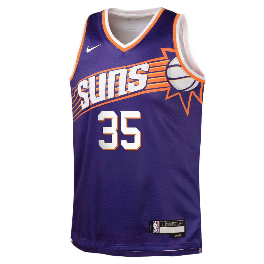 Nike Nike Tank Top/Camisole Kevin DurantPhoenix Suns FW/AW24 Icon Edition Light Purple Red Teenagers