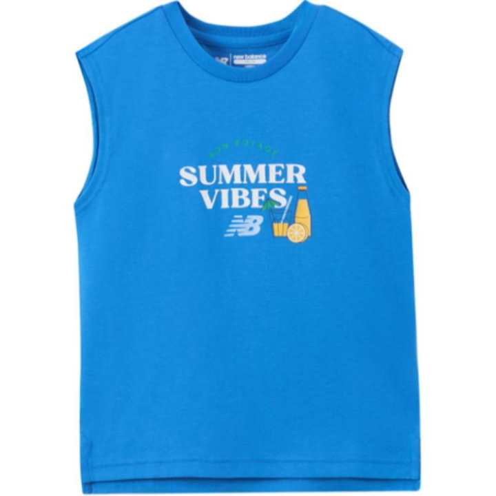 New Balance New Balance Tank Top Blue Children Aged 3 7 Years Old