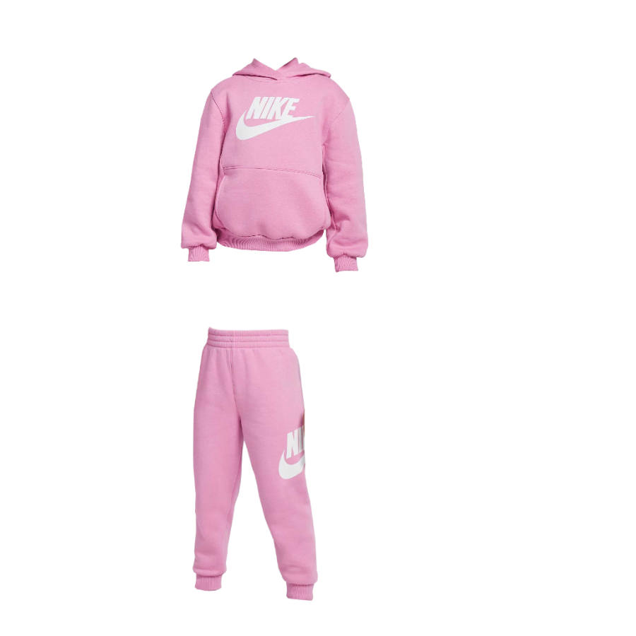 Nike Nike Casual Sportswear Club 2 Piece Set Magic Flamingo Children Aged 3 7 Years Old