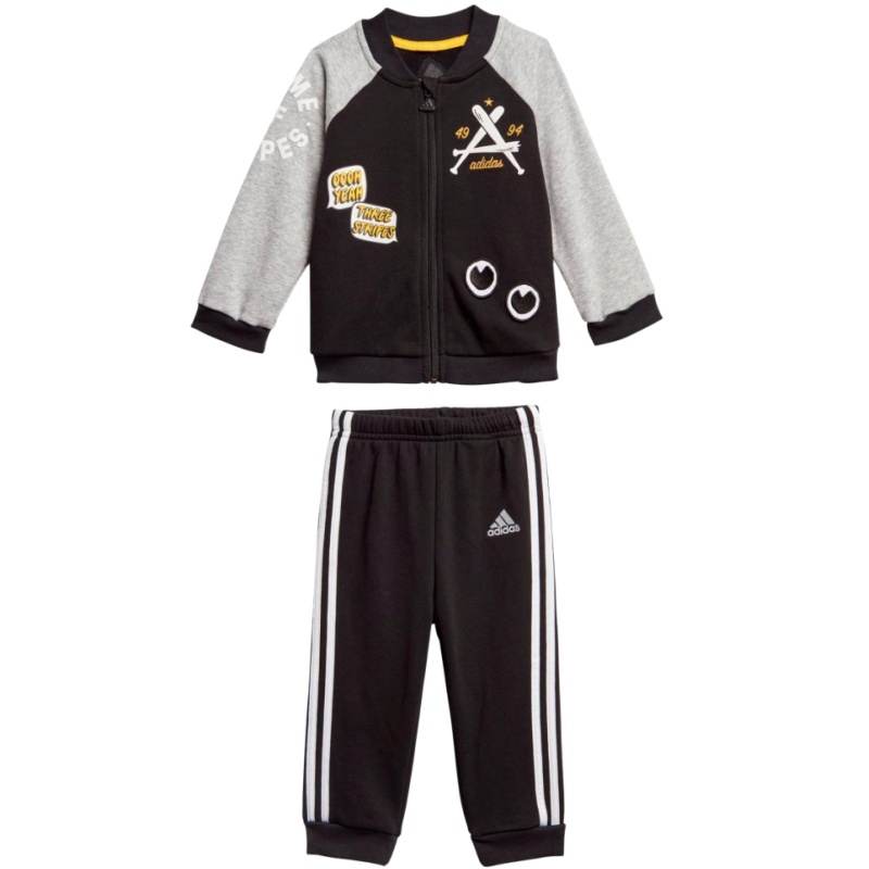 Adidas Adidas Casual Sportswear Black/Gray Infant And Toddler