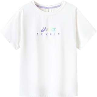 Asics Sports Performance T Shirt SS25 Raw White Children Aged 3 7 Years Old