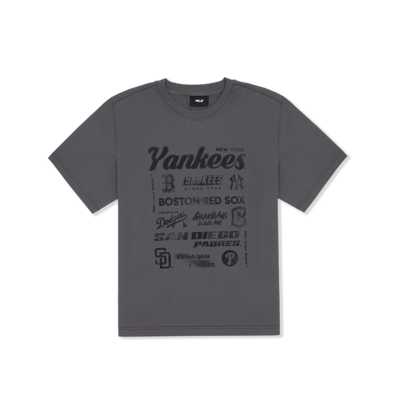 MLB MLB T Shirt Unisex Dark Charcoal Gray