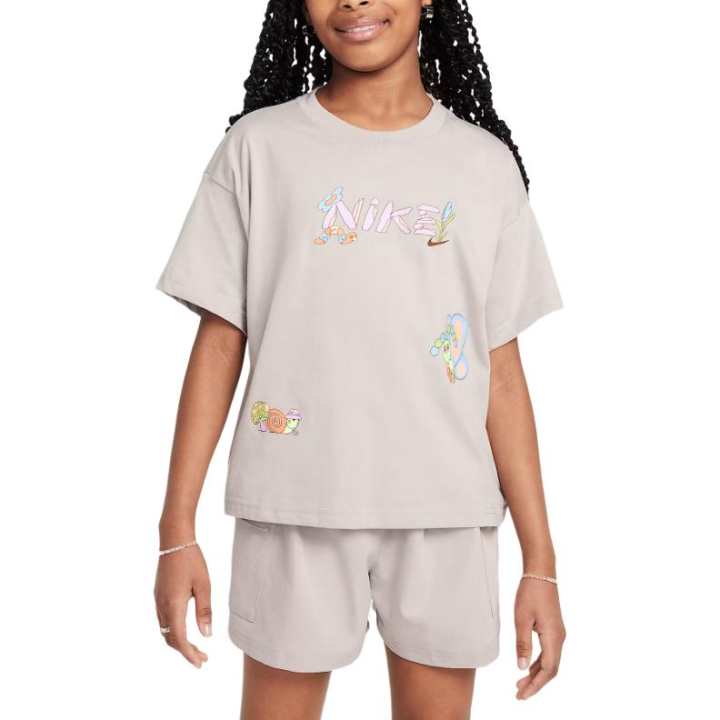 Nike Nike Kids T Shirts Crew Neck Moderate