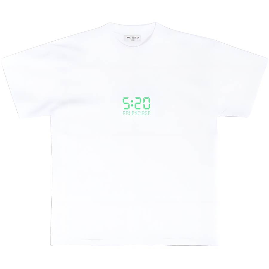 Balenciaga 520 T Shirt, Loose Fit Women's White