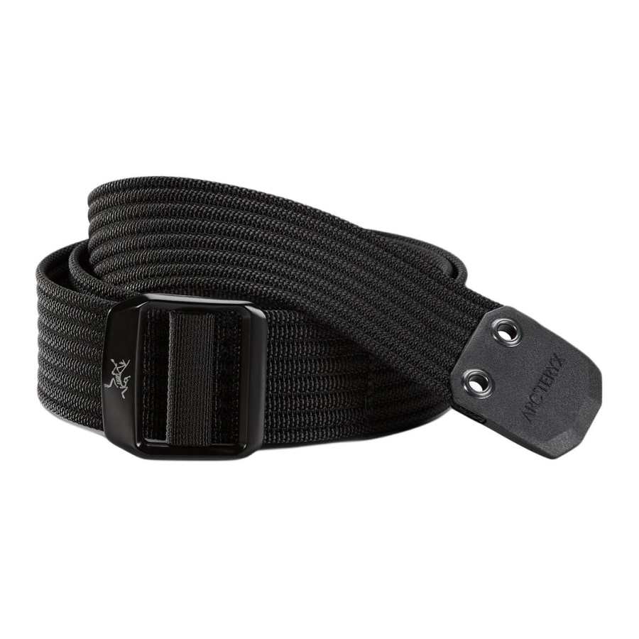Arcteryx Arc'teryx Nylon Webbing Belts Unisex Black Width 3.8cm