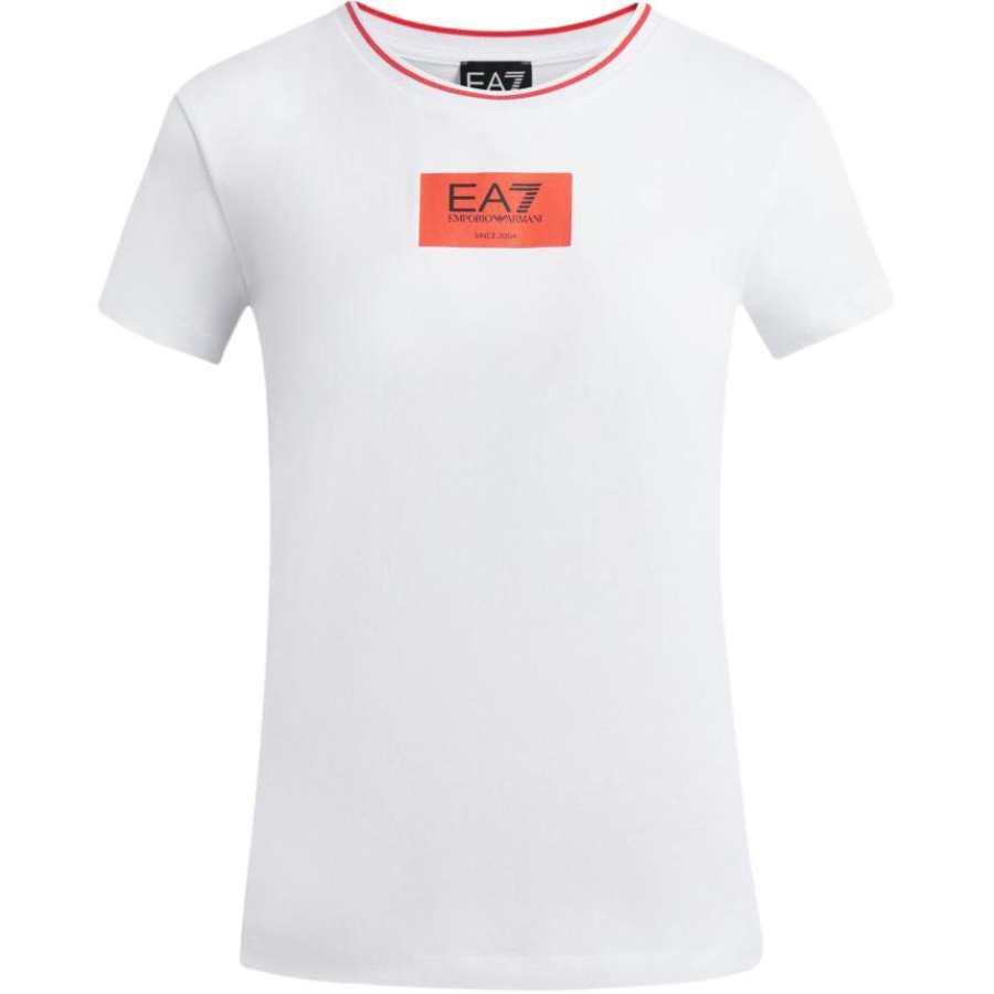 EMPORIO ARMANI EA7 SS24 T Shirt Women's White
