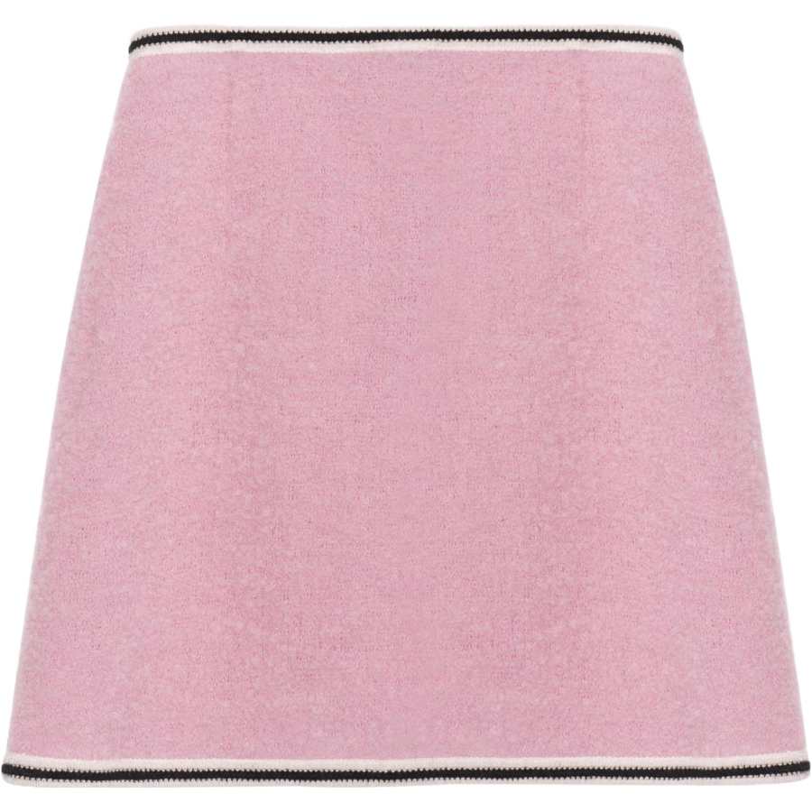 MIU MIU SS22 Casual Short Skirts Women's Pink