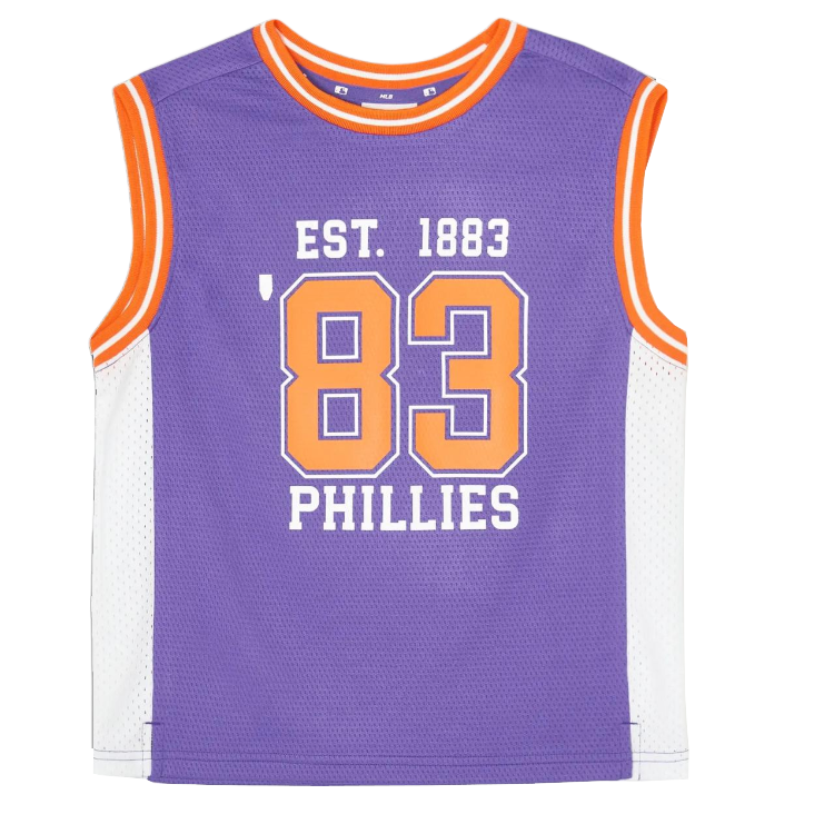MLB KIDS Tank Top Purple Children Aged 3 7 Years Old