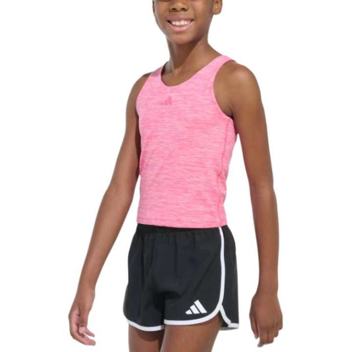Adidas Adidas Tank Top MÉLANGE Transparent Pink Teenagers