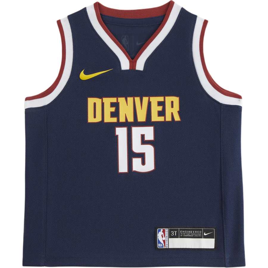 Nike Nike x NBA Tank Top 2024 Season Denver Nuggets Nikola Jokić Icon Edition University Dark Blue Infant And Toddler